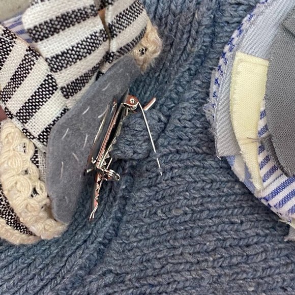 Anthropologie Moth Cropped Sweater ReDone Style  S - Picture 10 of 10